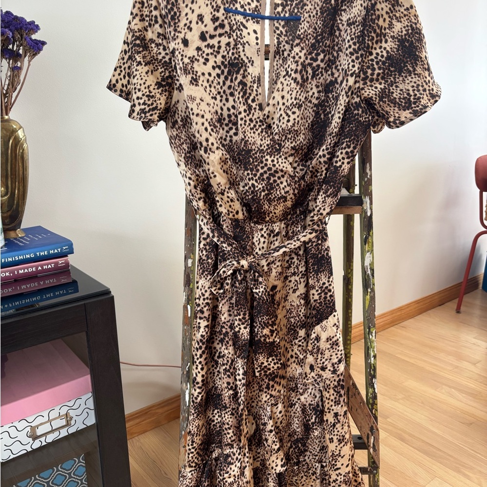 Wrap Dress with Tie Waist